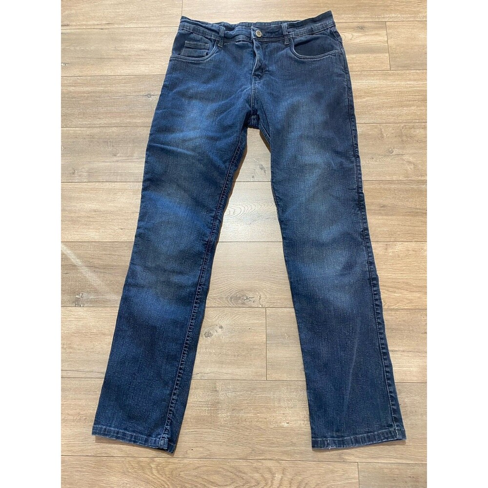 Street and Steel Motorcycle Jeans Mens Size 36X33 Aramid Knee Seat Reinforcement